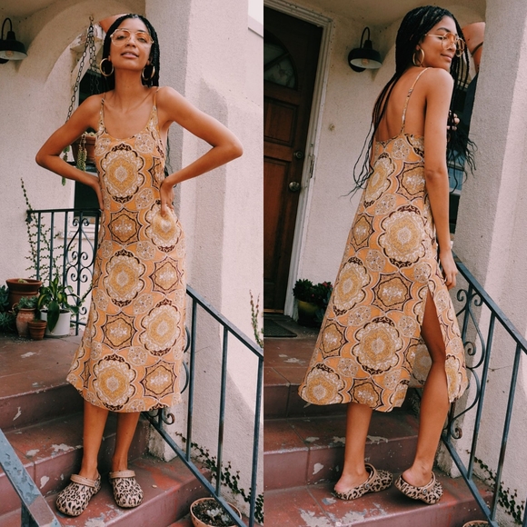 New Novella Royale The Avery Dress midi aqua lilies floral M - Picture 12 of 16